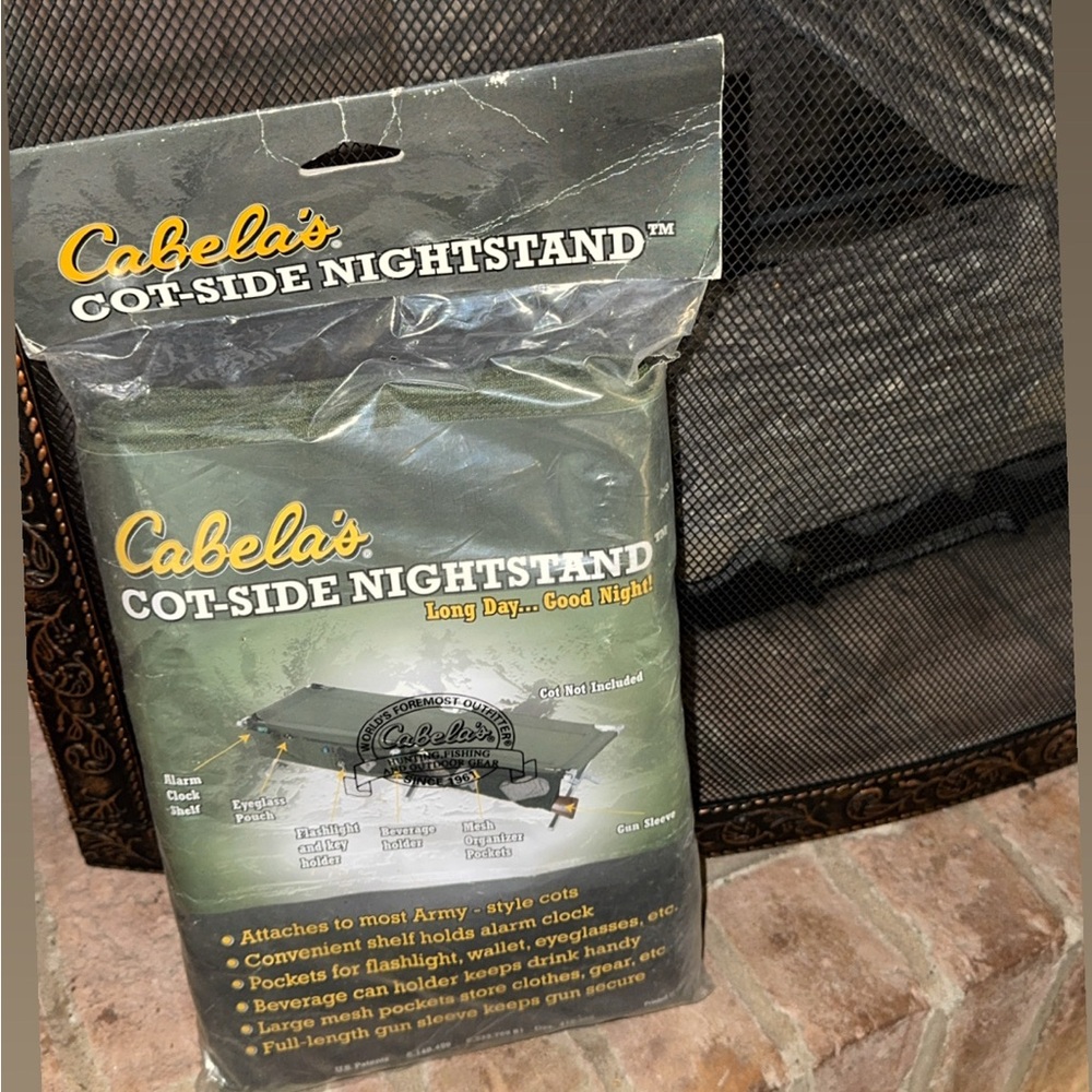 Cabela's Cot-Side Nightstand